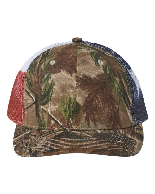 Printed Mesh Trucker Cap S700M
