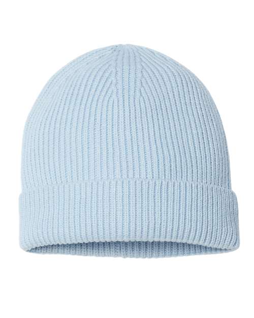 Sustainable Fine Rib Cuffed Beanie ANDY