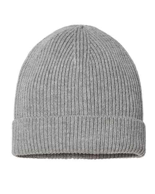Sustainable Fine Rib Cuffed Beanie ANDY