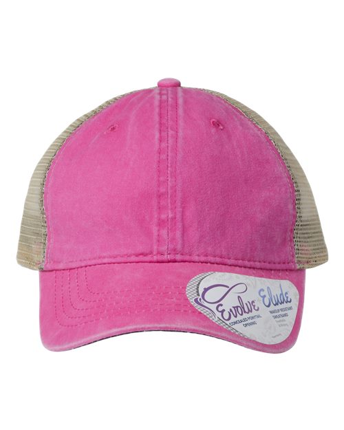 Women's Washed Mesh-Back Cap TESS