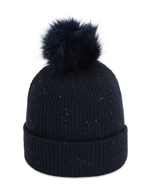 The Montage Pom Cuffed Beanie 6014