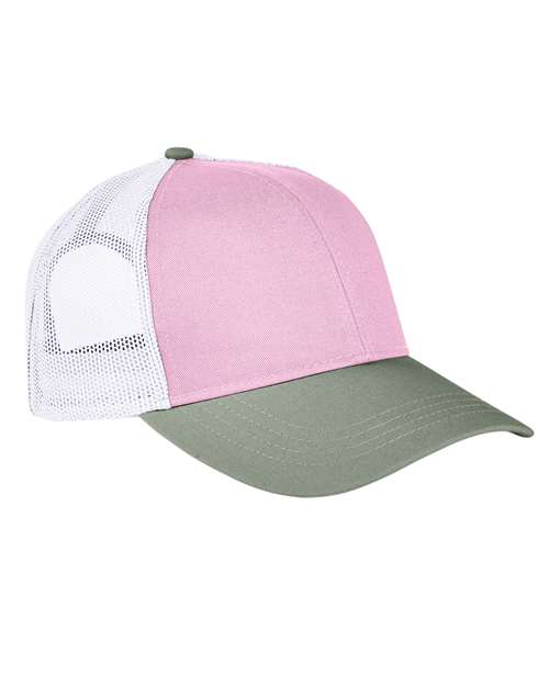 Tri-Color Trucker Cap