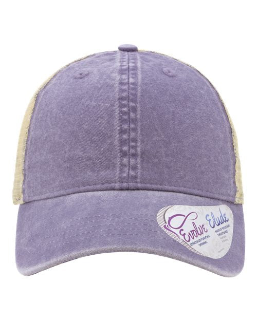 Women's Washed Mesh-Back Cap TESS