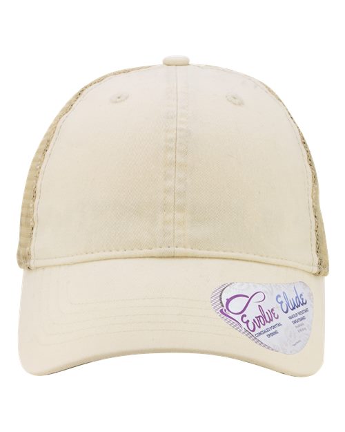 Women's Washed Mesh-Back Cap TESS