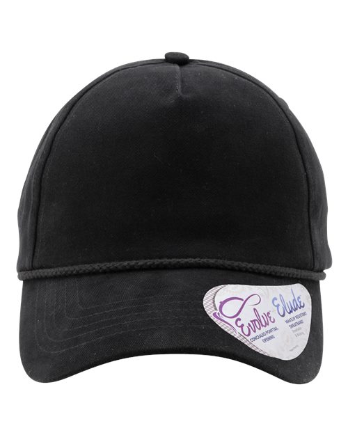 Women's Washed 5-Panel Rope Cap MAYA