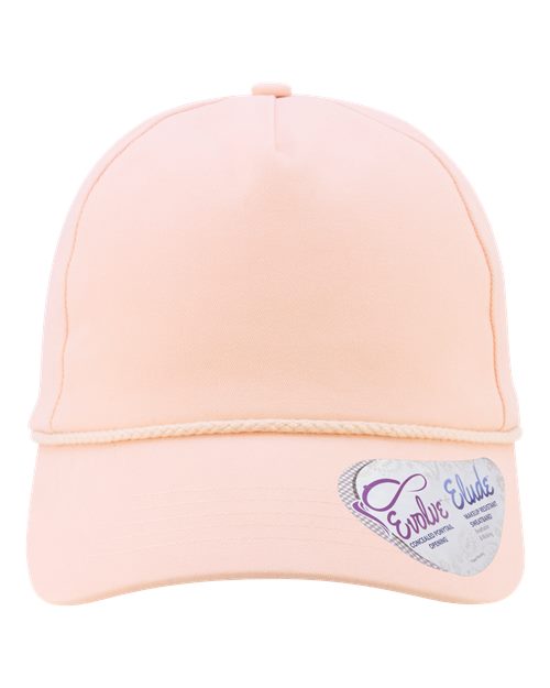 Women's Washed 5-Panel Rope Cap MAYA