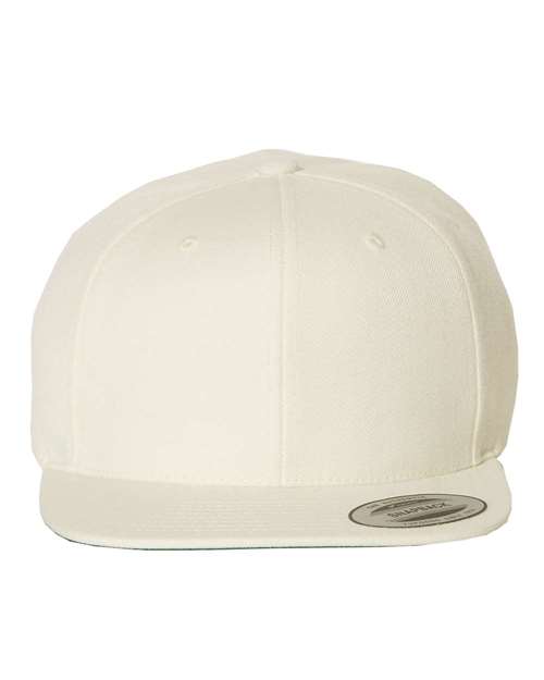 Premium Flat Bill Snapback Cap 6089M
