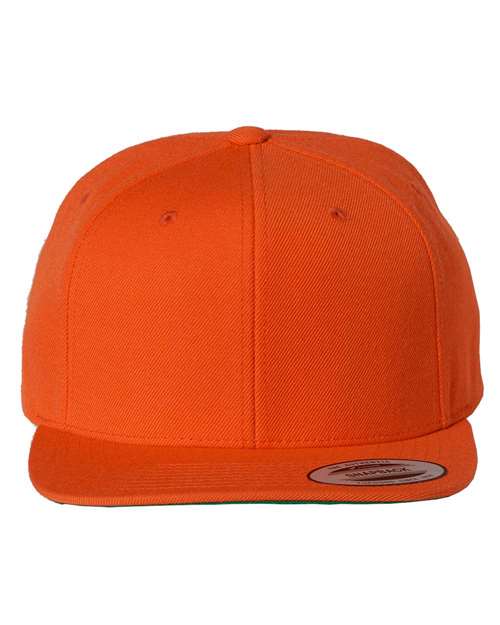 Premium Flat Bill Snapback Cap 6089M