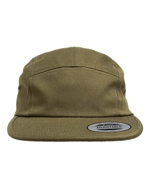 Classic Jockey Flat Bill Cap 7005