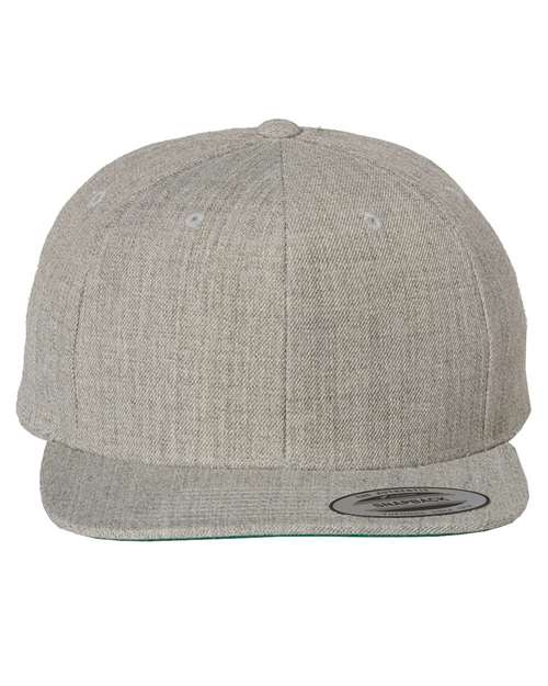 Premium Flat Bill Snapback Cap 6089M