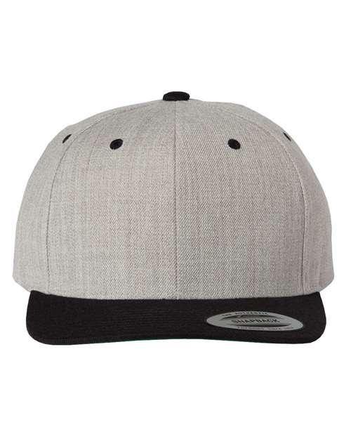 Premium Flat Bill Snapback Cap 6089M