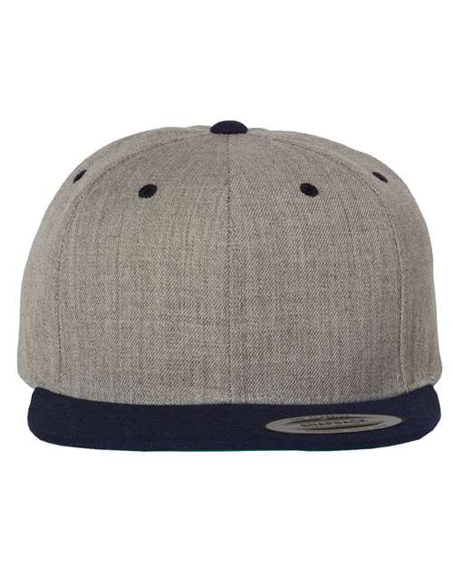 Premium Flat Bill Snapback Cap 6089M
