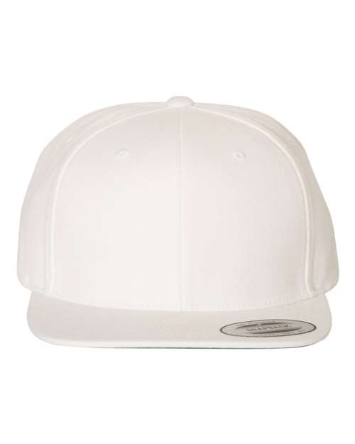 Premium Flat Bill Snapback Cap 6089M