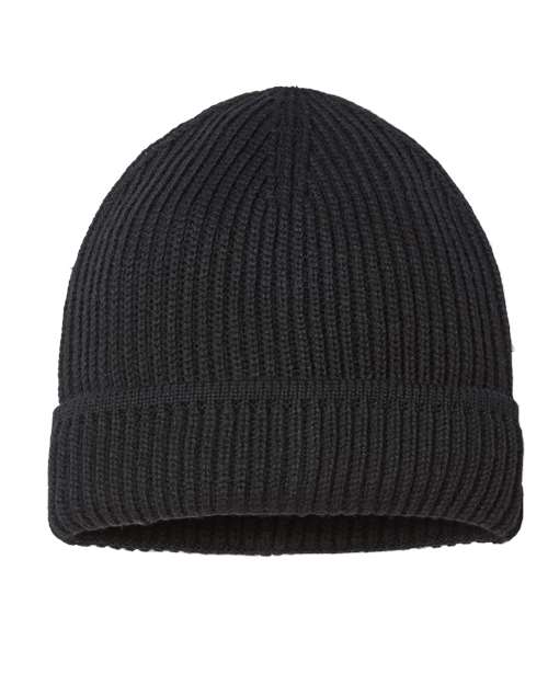 Sustainable Finish Edge Cuffed Beanie MAPLE