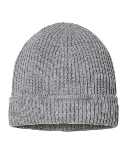 Sustainable Finish Edge Cuffed Beanie MAPLE