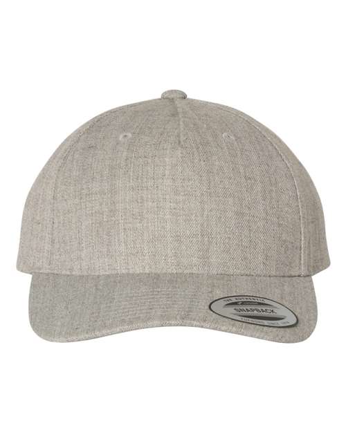 Premium Five-Panel Curved Bill Snapback Cap 5789M