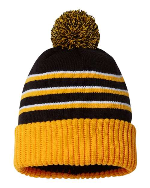 Pom Cuffed Beanie 134