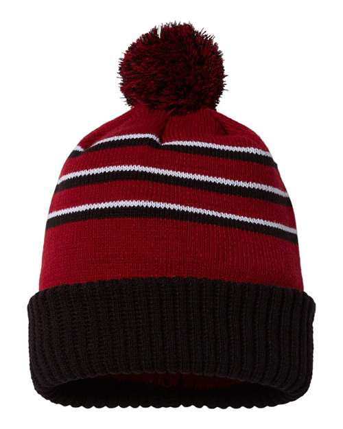 Pom Cuffed Beanie 134