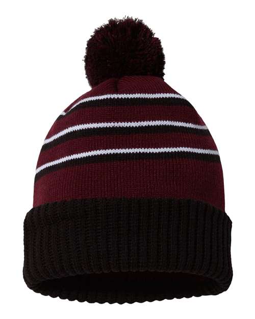 Pom Cuffed Beanie 134