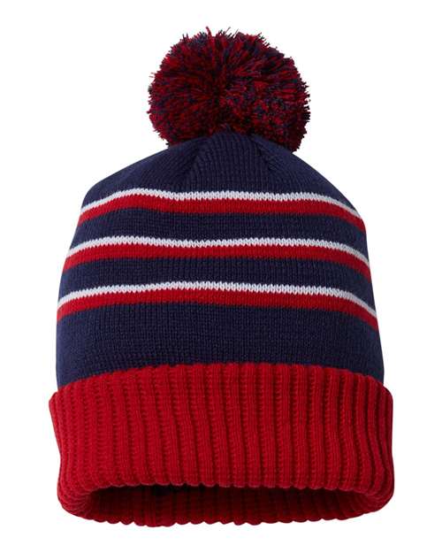 Pom Cuffed Beanie 134