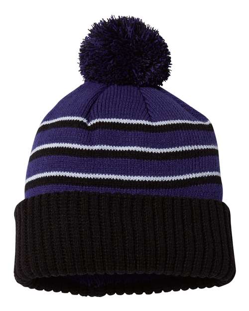 Pom Cuffed Beanie 134