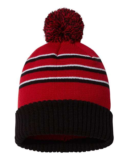 Pom Cuffed Beanie 134