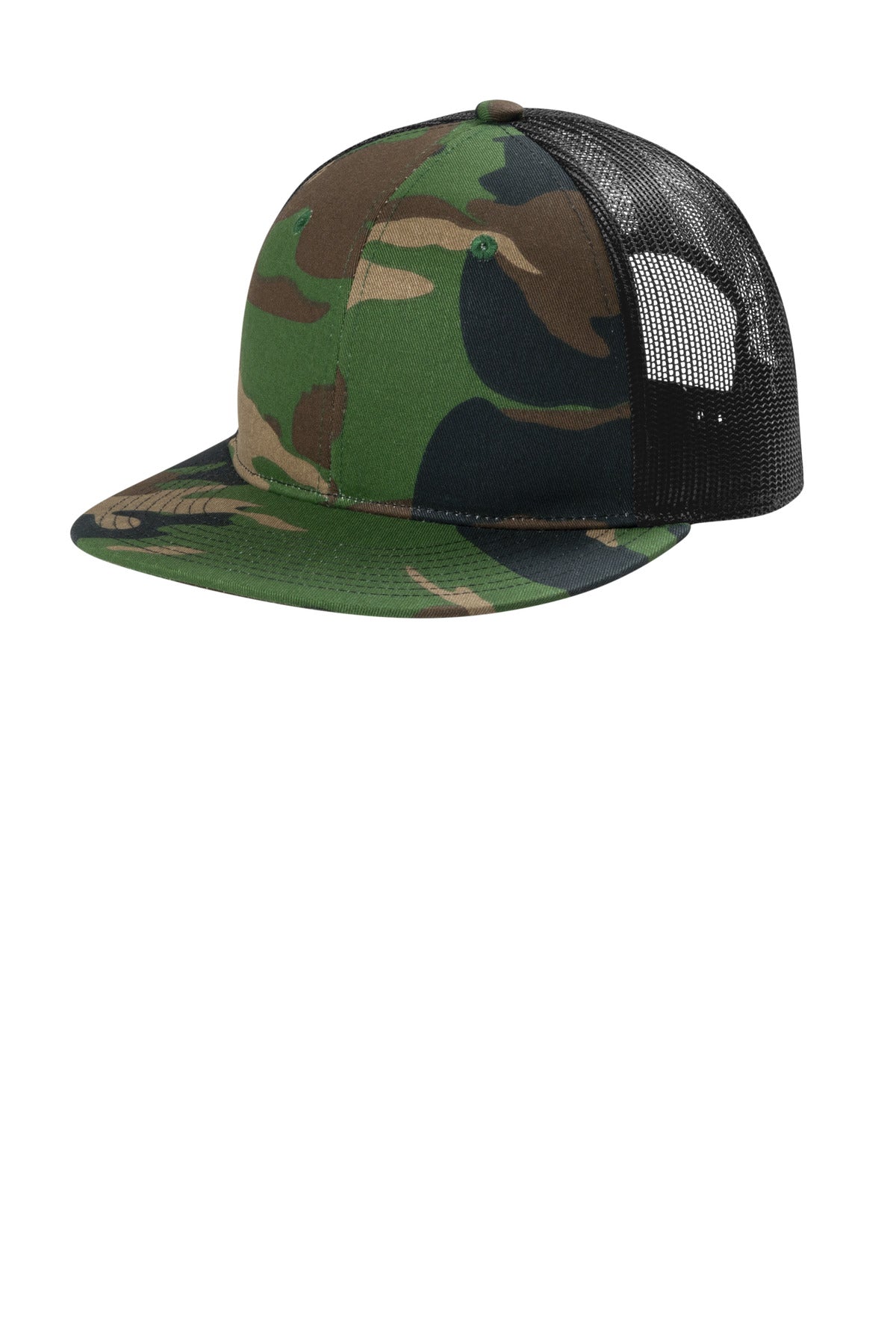 Port Authority ® Snapback Flat Bill Trucker Cap C117