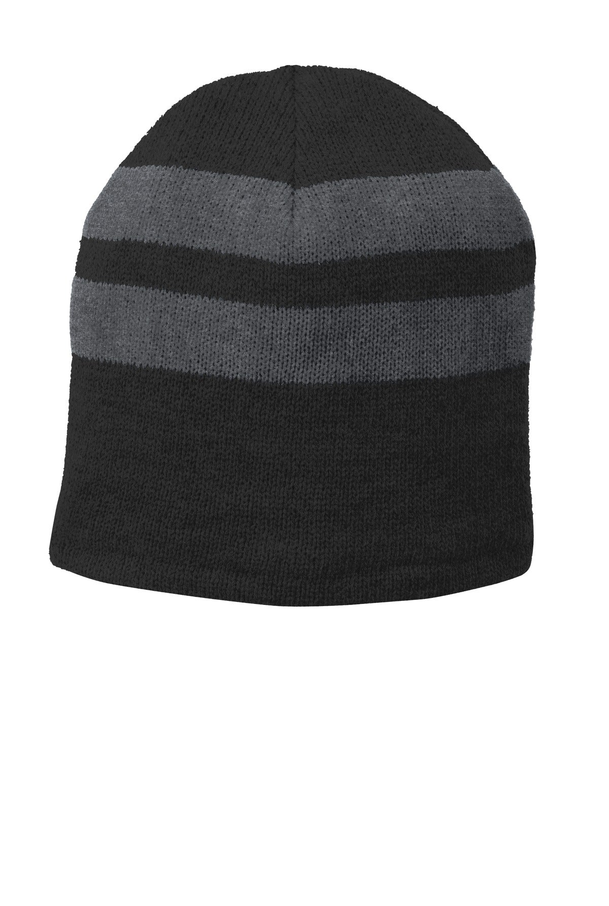 Port & Company ® Fleece-Lined Striped Beanie Cap. C922