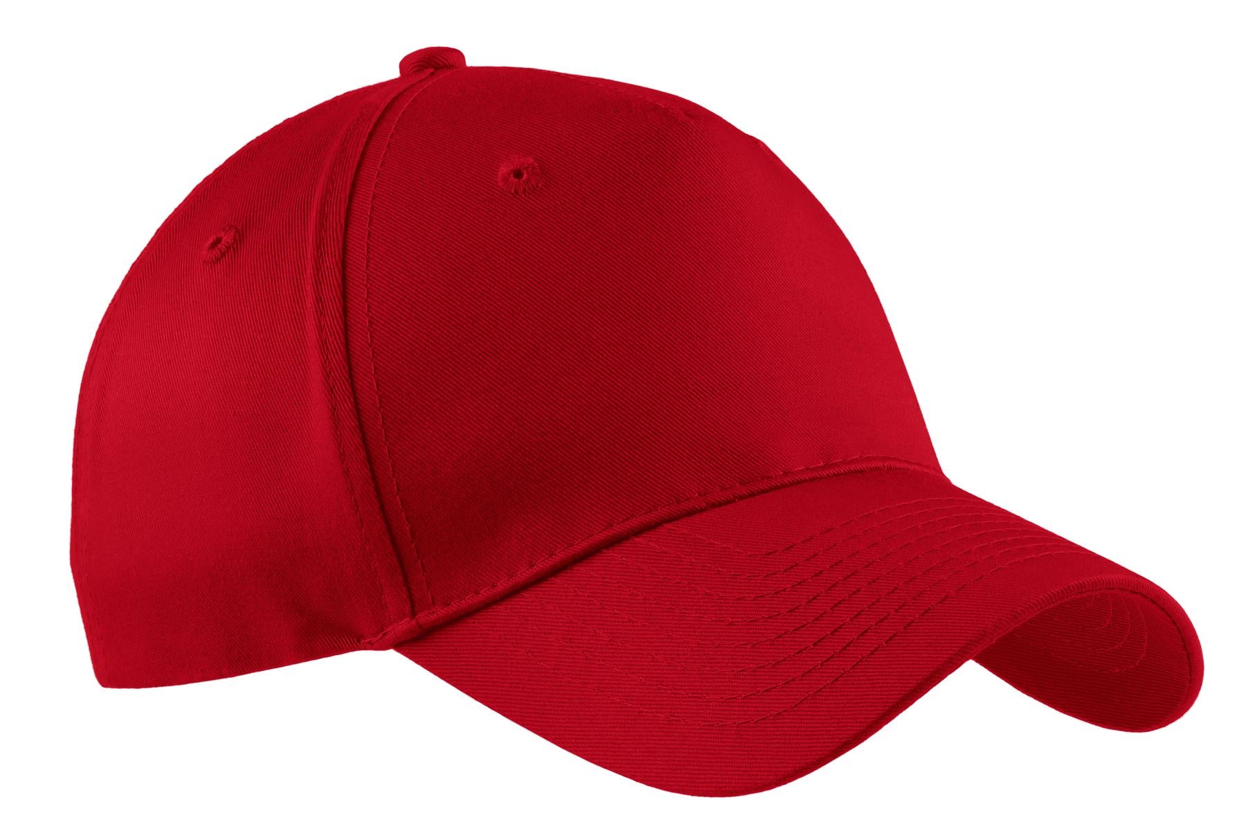 Port & Company ® Five-Panel Twill Cap. CP86