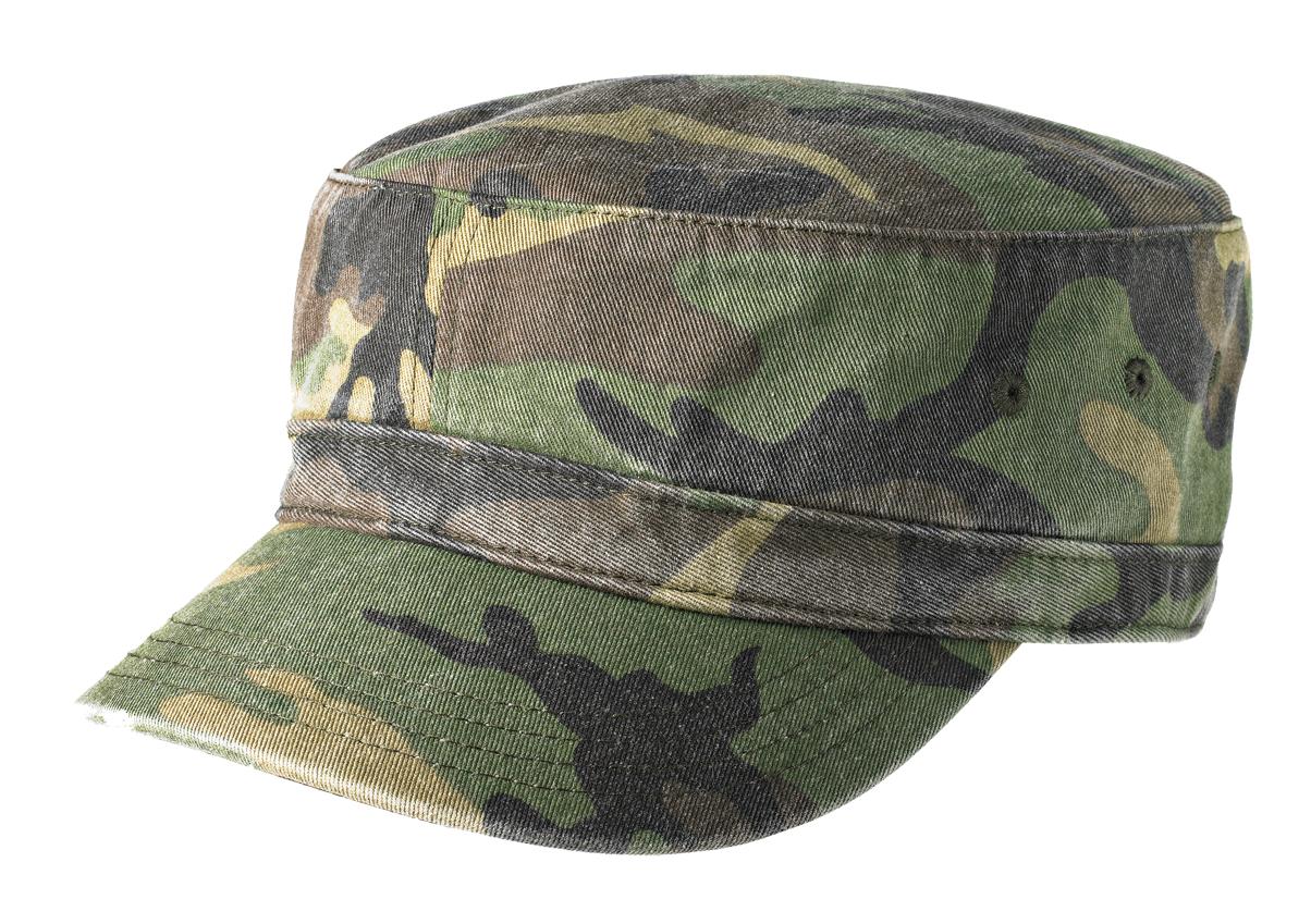 District ® Distressed Military Hat. DT605