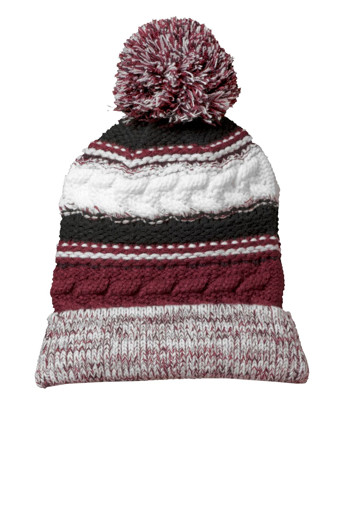 Sport-Tek ® Pom Pom Team Beanie. STC21