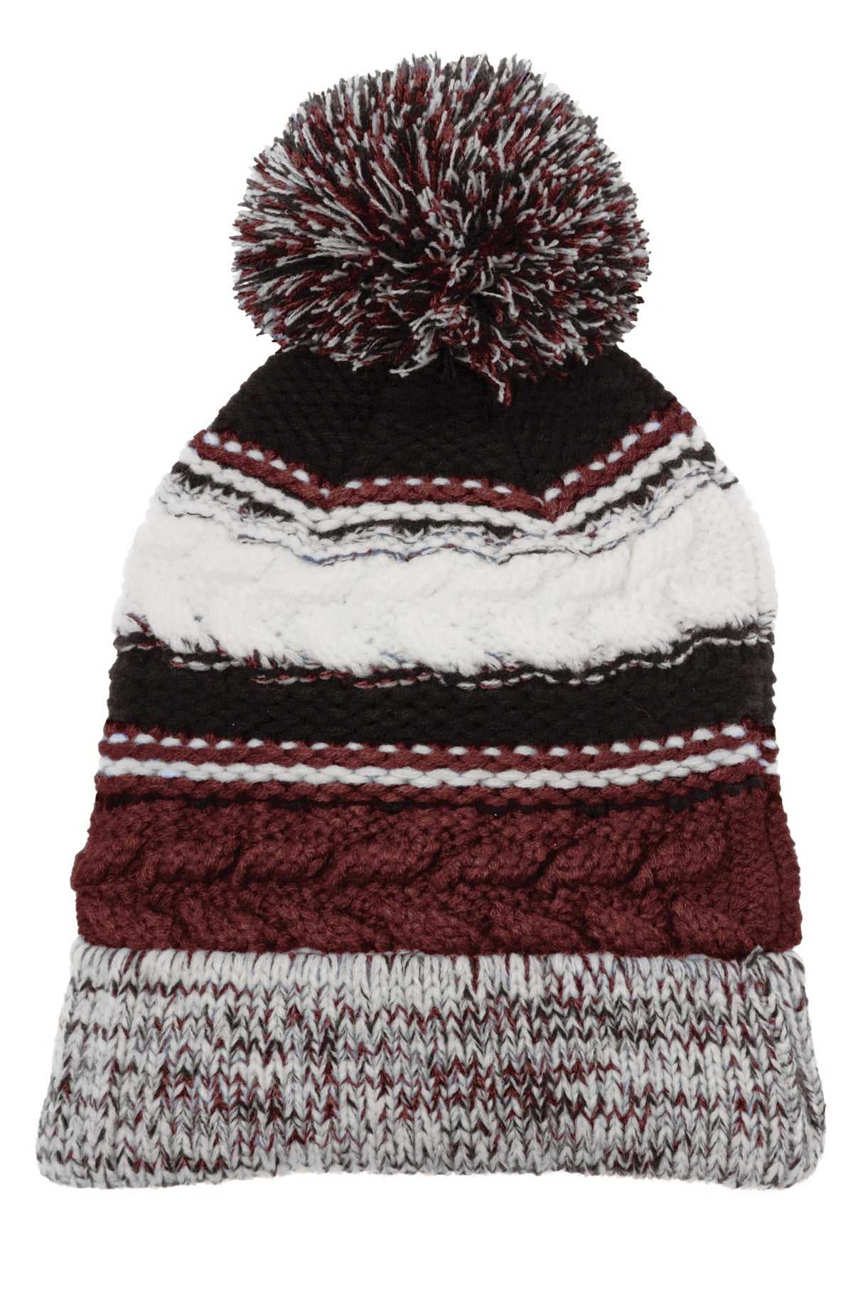 Sport-Tek ® Pom Pom Team Beanie. STC21
