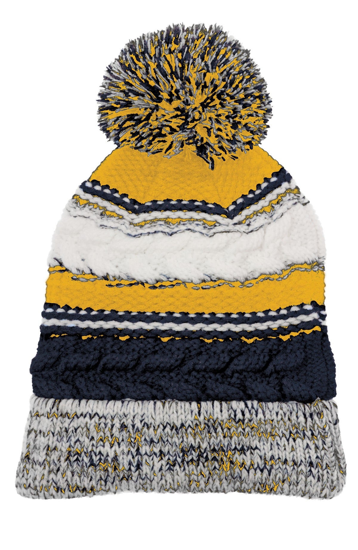 Sport-Tek ® Pom Pom Team Beanie. STC21