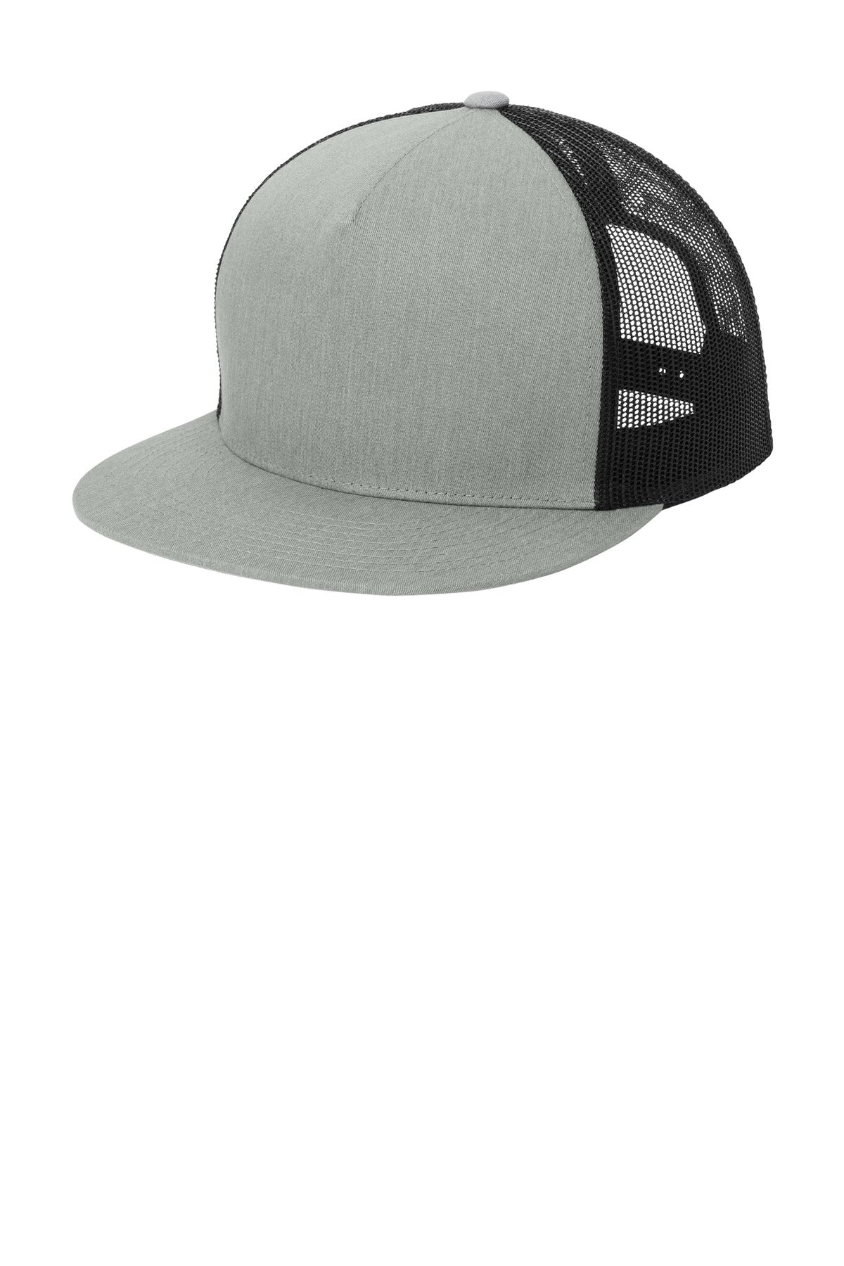 Sport-Tek ® YP Classics ® 5-Panel Classic Trucker Mesh Back Cap. STC38