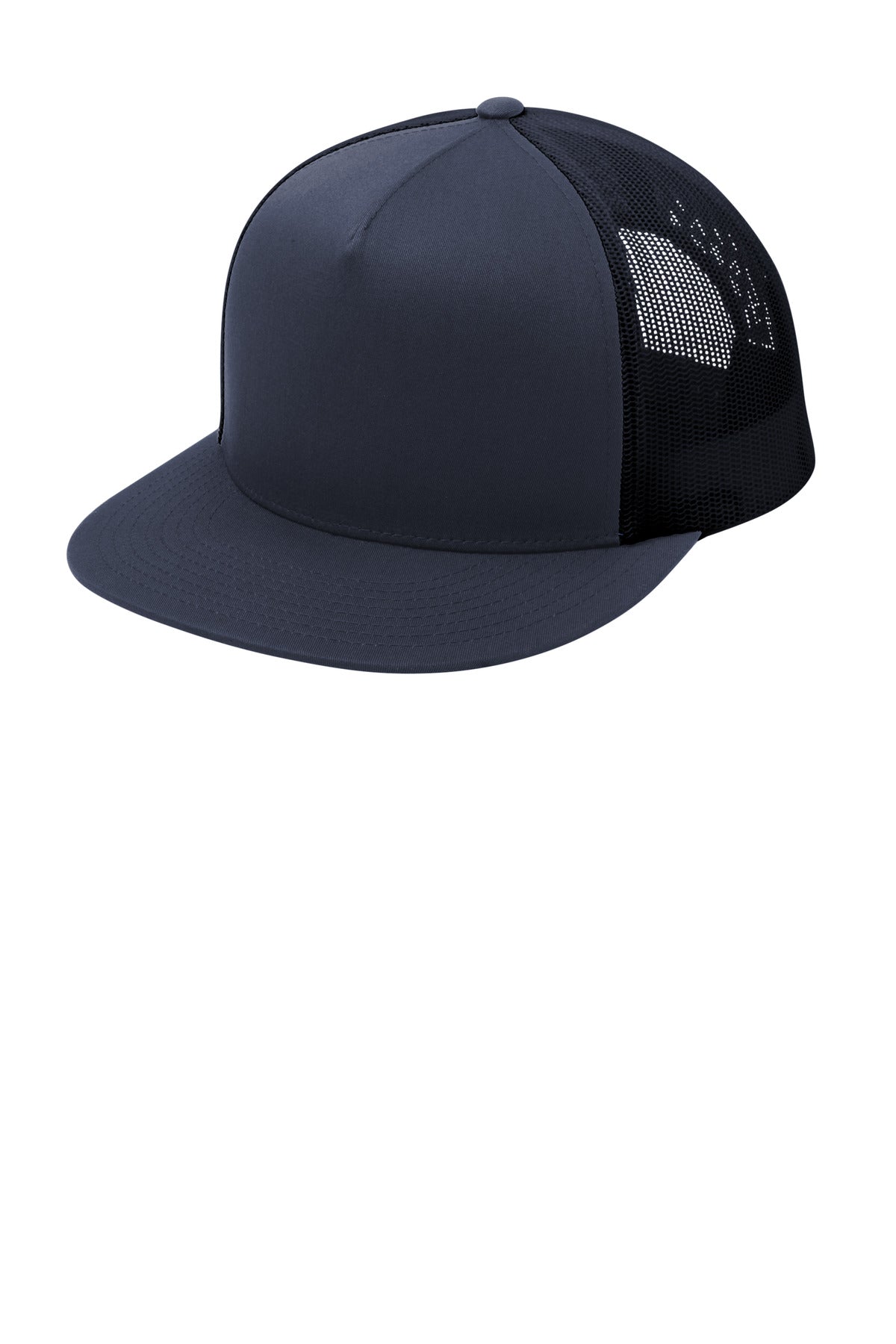 Sport-Tek ® YP Classics ® 5-Panel Classic Trucker Mesh Back Cap. STC38