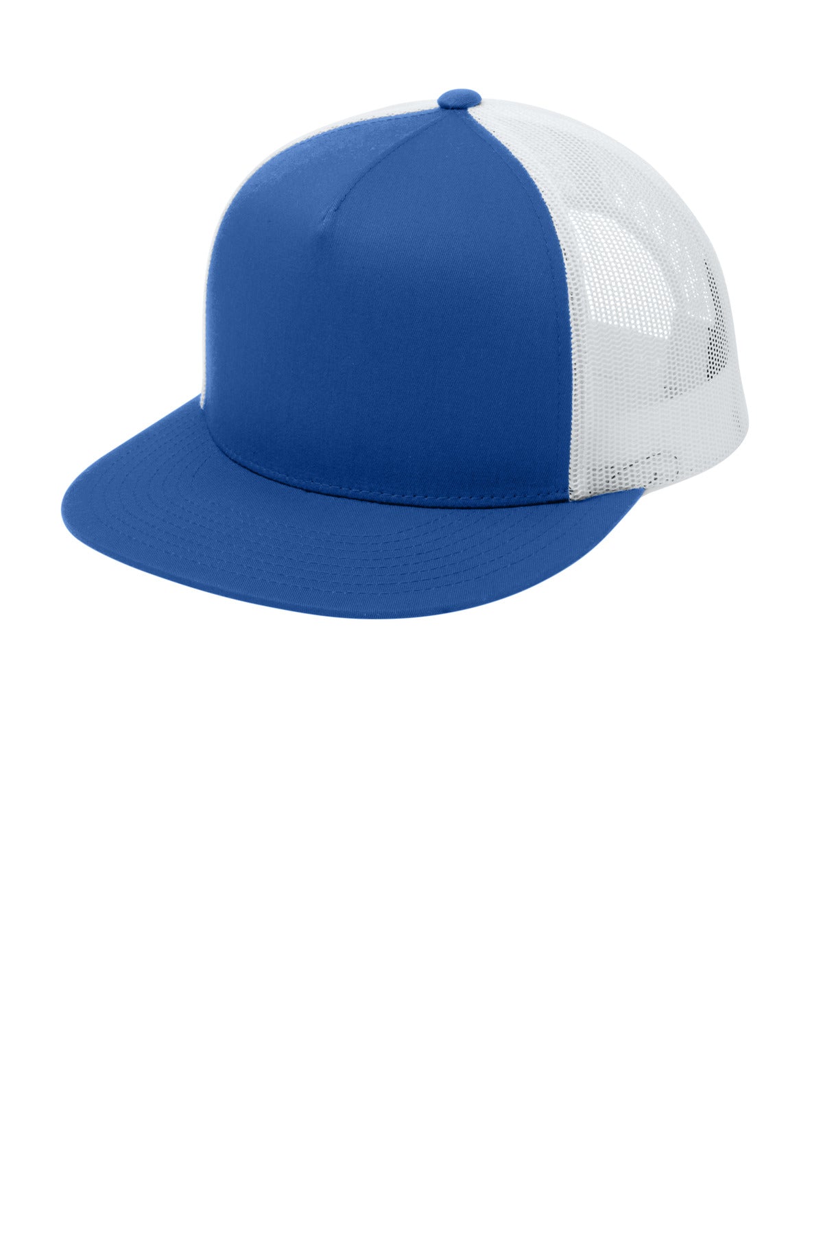 Sport-Tek ® YP Classics ® 5-Panel Classic Trucker Mesh Back Cap. STC38