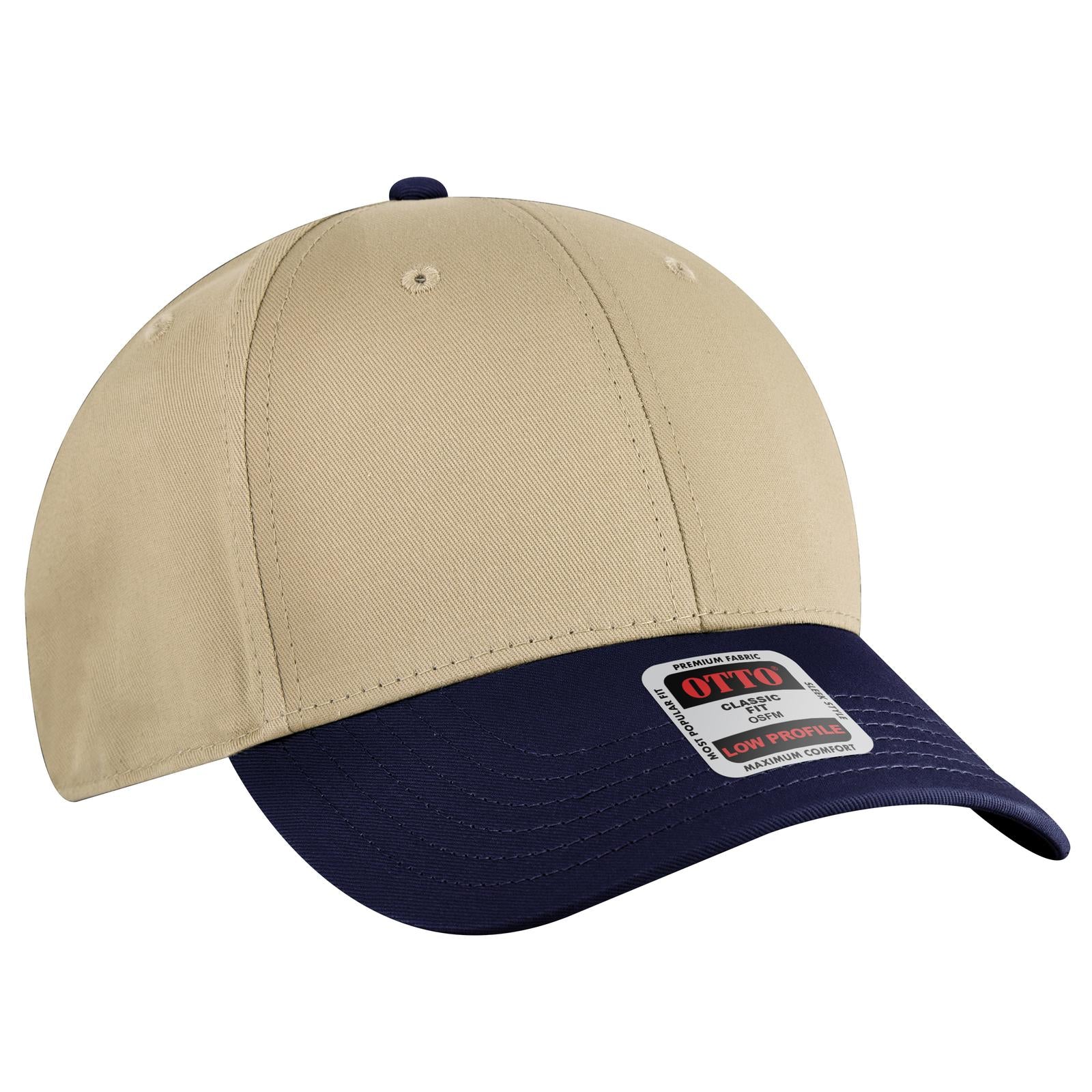 OTTO CAP 6 Panel Low Profile Baseball Cap