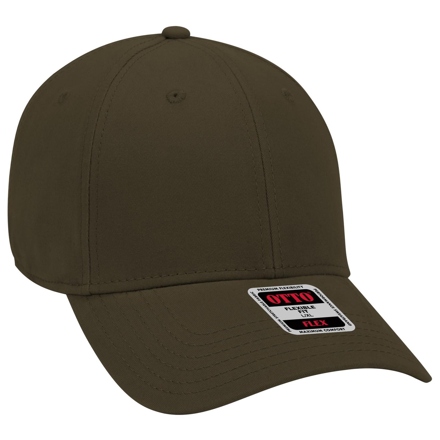 OTTO CAP "OTTO FLEX" Fitted 6 Panel Low Profile Baseball Cap 11-1167