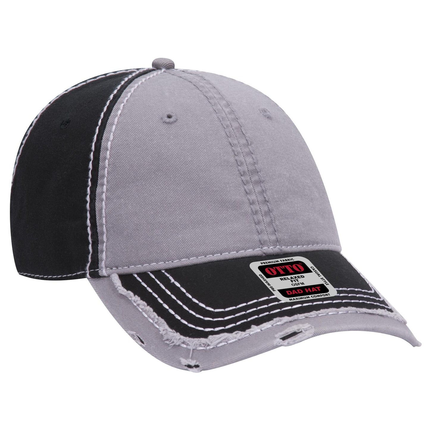 OTTO CAP 6 Panel Low Profile Dad Hat 149-1091