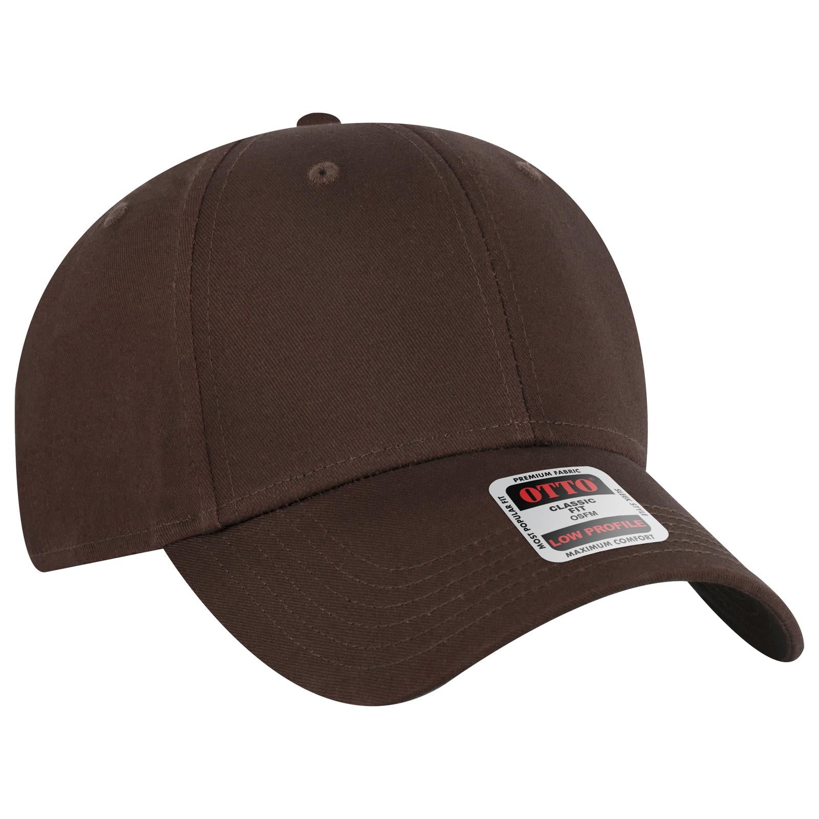 OTTO CAP 6 Panel Low Profile Baseball Cap