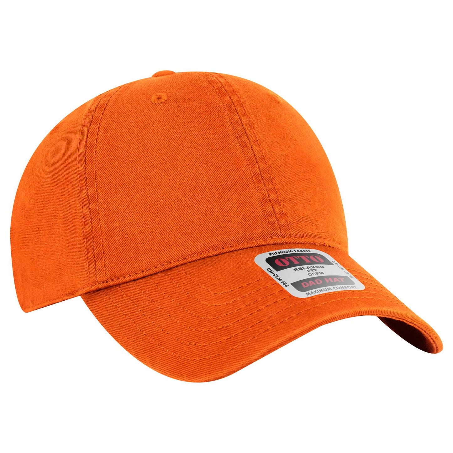 OTTO CAP 6 Panel Low Profile Dad Hat 18-772
