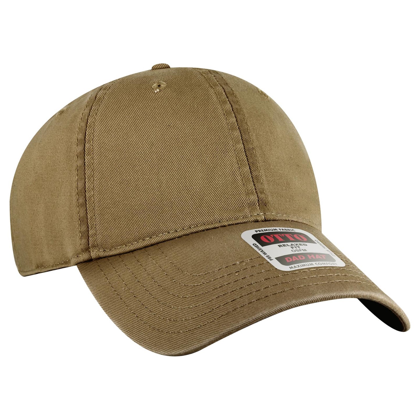 OTTO CAP 6 Panel Low Profile Dad Hat 18-772