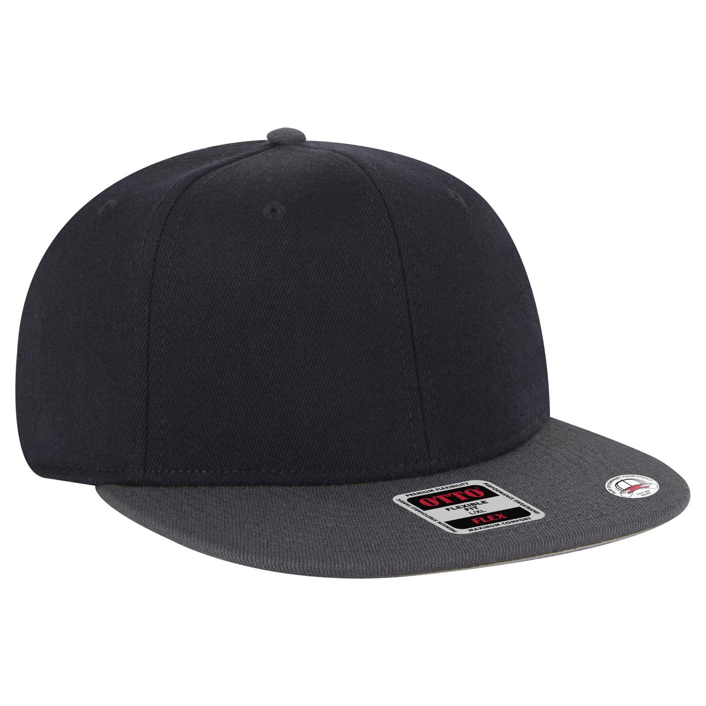 OTTO CAP "OTTO FLEX" Fitted 6 Panel Pro Style Baseball Cap 13-1329