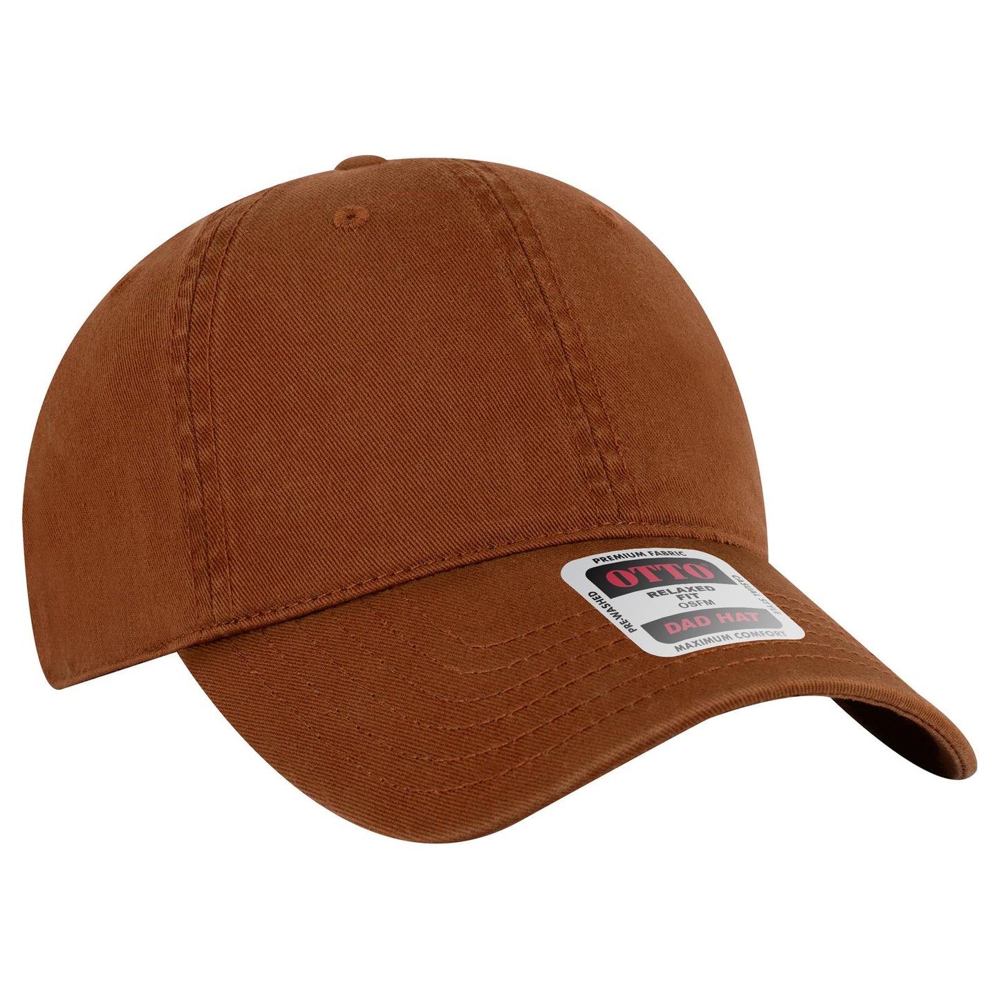 OTTO CAP 6 Panel Low Profile Dad Hat 18-772