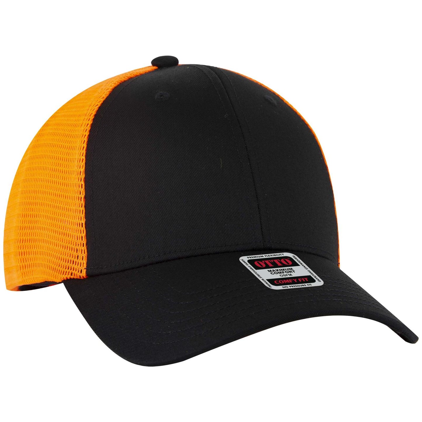OTTO CAP "OTTO COMFY FIT" 6 Panel Low Profile Mesh Back Trucker Hat 83-2