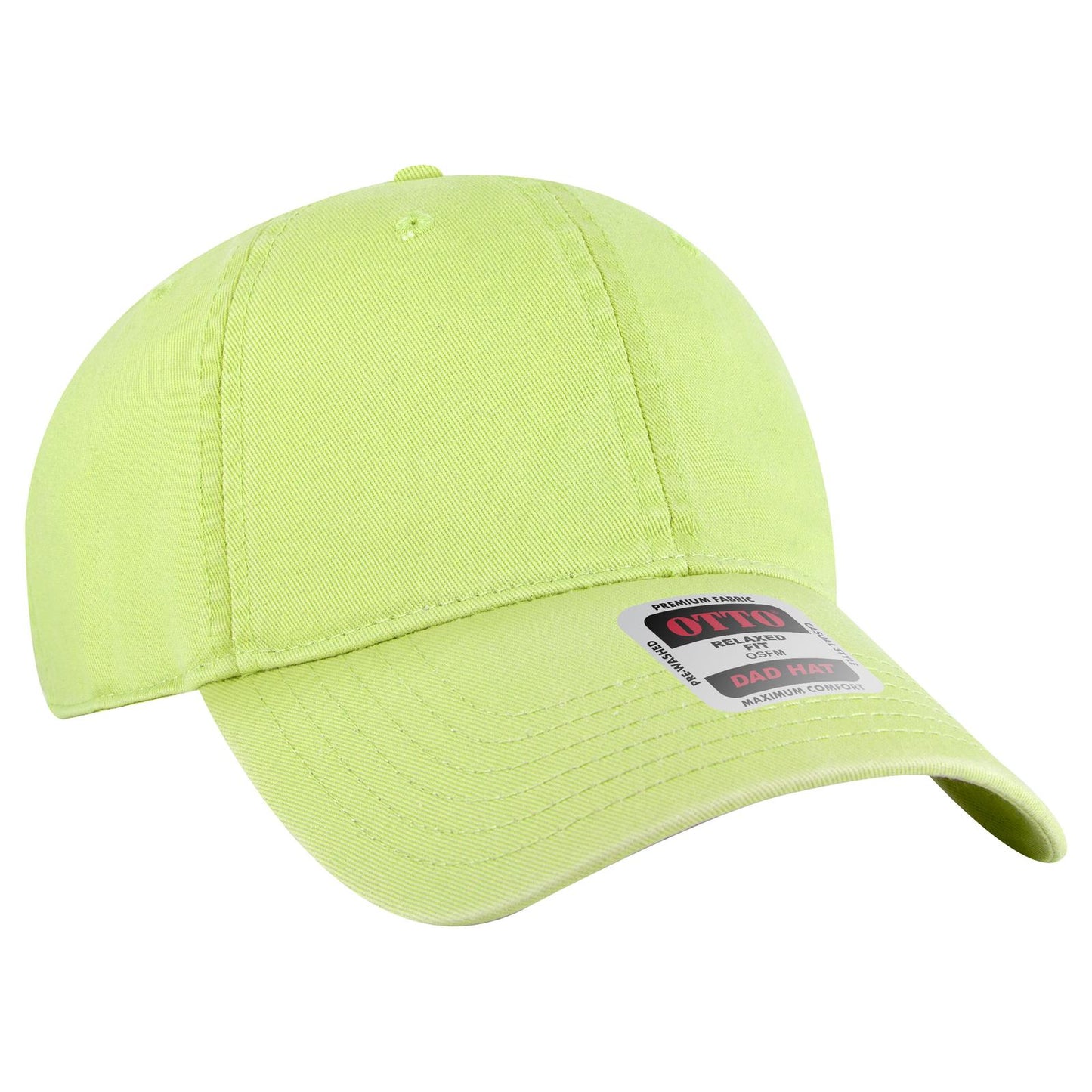 OTTO CAP 6 Panel Low Profile Dad Hat 18-772