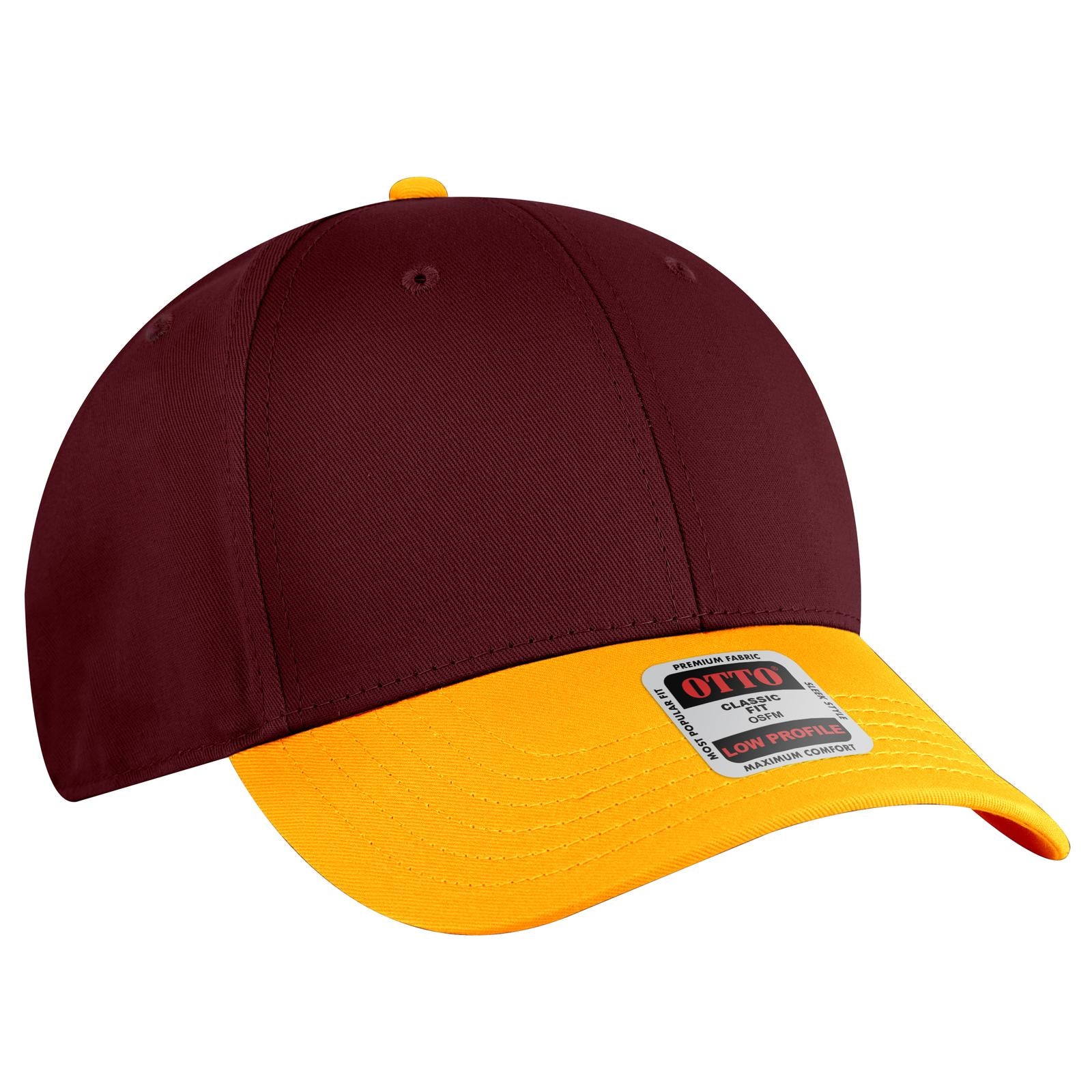 OTTO CAP 6 Panel Low Profile Baseball Cap