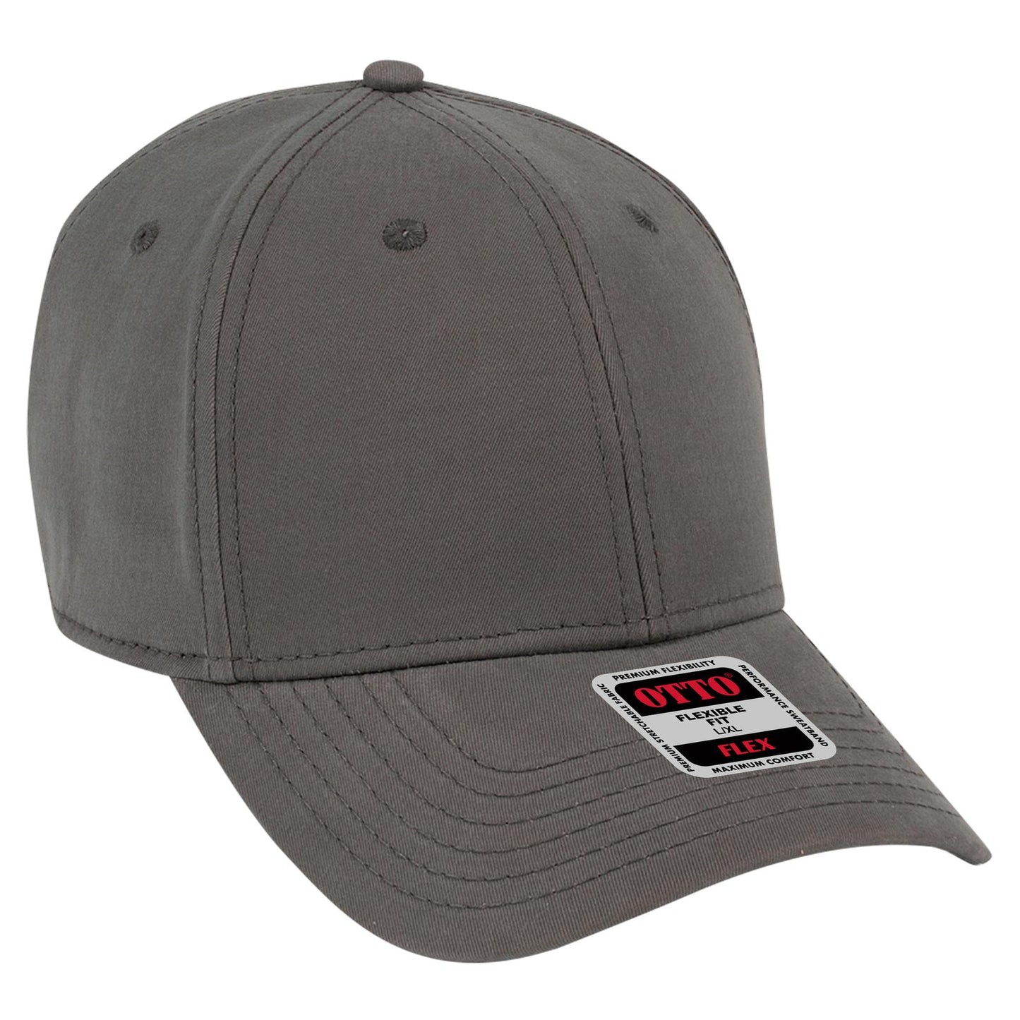 OTTO CAP "OTTO FLEX" Fitted 6 Panel Low Profile Baseball Cap 11-1167