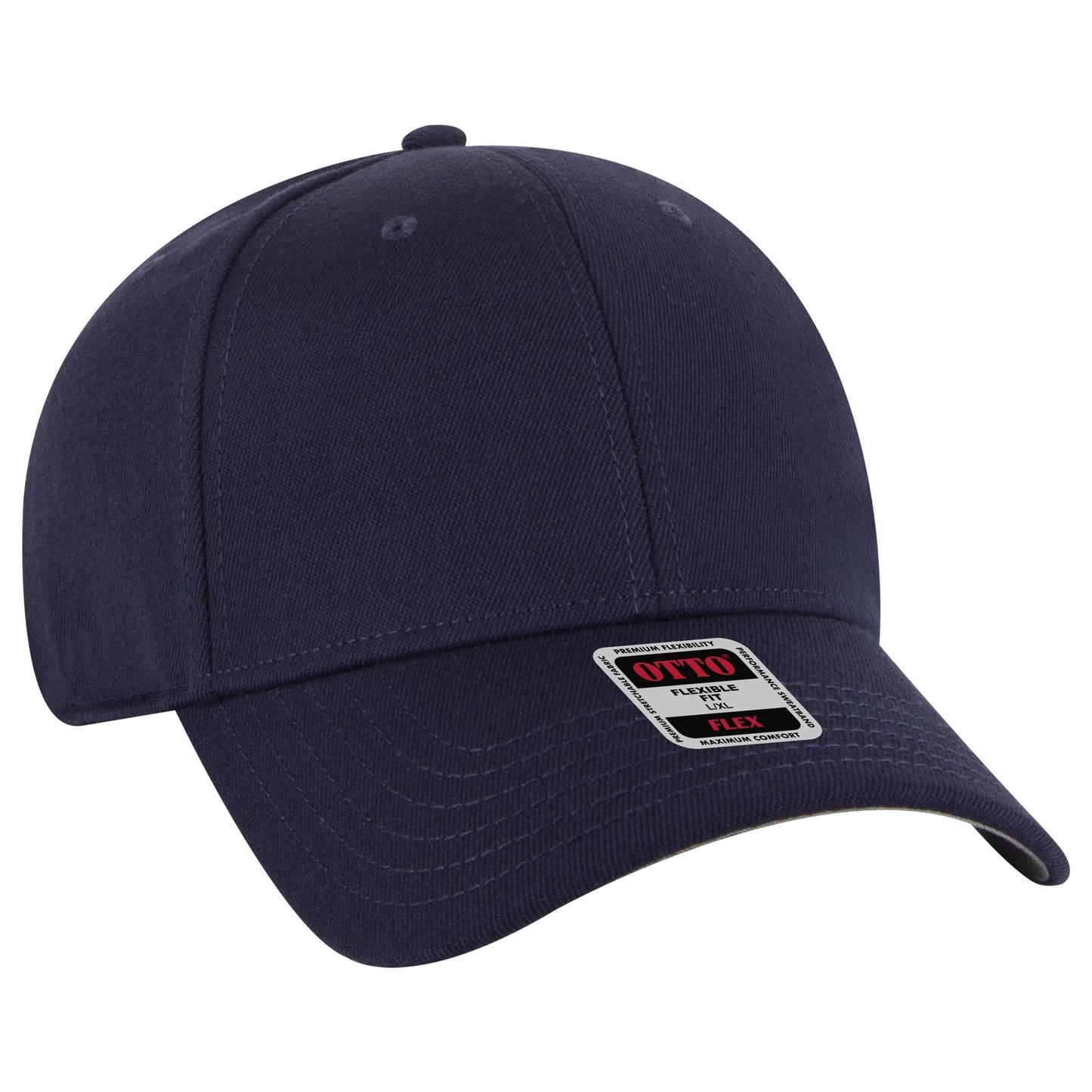OTTO CAP "OTTO FLEX" Fitted 6 Panel Low Profile Baseball Cap 11-1328