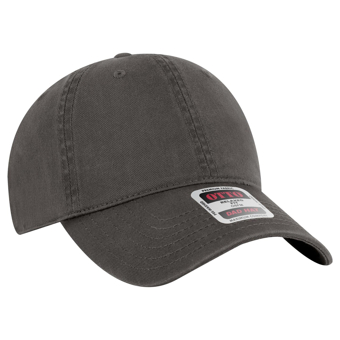 OTTO CAP 6 Panel Low Profile Dad Hat 18-772